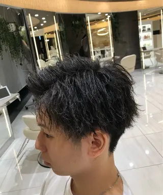 パーマ メンズ メンズ特化ニュアンス パーマ RYOのヘアスタイル