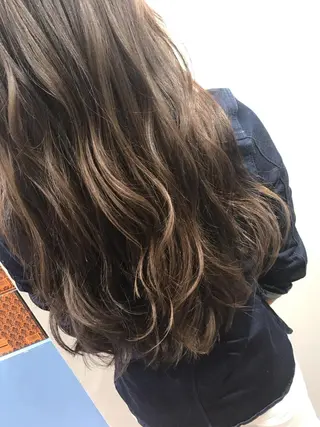 ロング カラー ヘアアレンジ 🤍山本千尋 /ボブ/パーマ🤍のヘアスタイル