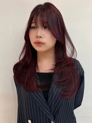 ロング カラー mellowman 【メロウマン】のヘアスタイル