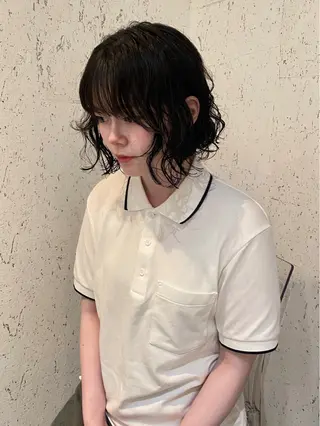 ショート カラー パーマ mai / linoah˚✧のヘアスタイル