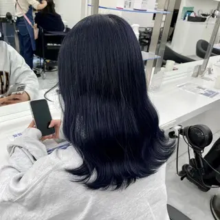 カラー 韓国× ベージュ特化🤎のヘアスタイル