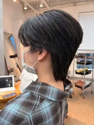 メンズ ほの /縮毛矯正 /メンズ/カラーのヘアスタイル