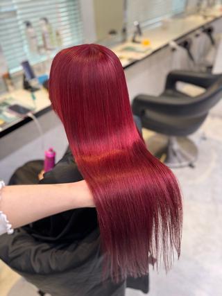 ロング 💗韓国風透明感 暖色misa💗のヘアスタイル