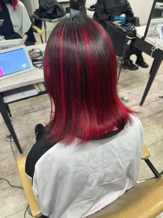 カラー 🍒Nagisa 🍒のヘアスタイル