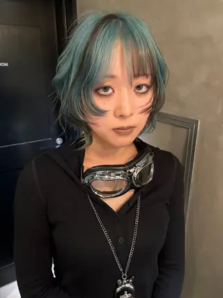 ショート カラー デザイン/アレンジ ❤︎イシイレイのヘアスタイル