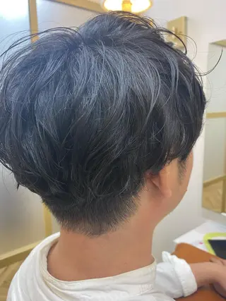 ショート パーマ メンズ [メンズカット］日高 伸太朗tocca船橋のヘアスタイル