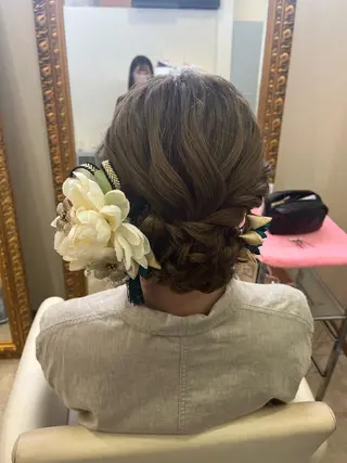 セミロング hanaCoco ハナココのヘアスタイル