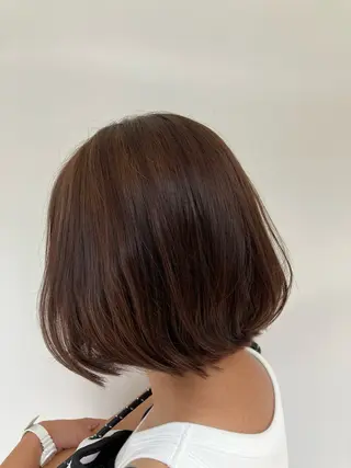 ミディアム 佐藤 知子のヘアスタイル