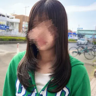 ロング ダブルカラー/艶髪 🪽minoriのヘアスタイル