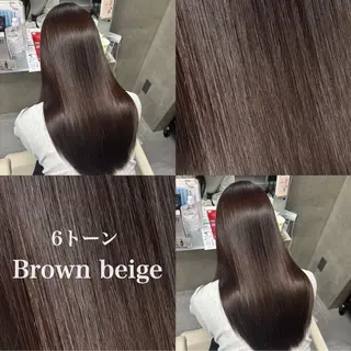 ロング 加藤 彩花のヘアスタイル