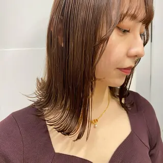 ミディアム 似合わせレディース/ メンズ/あゆかのヘアスタイル