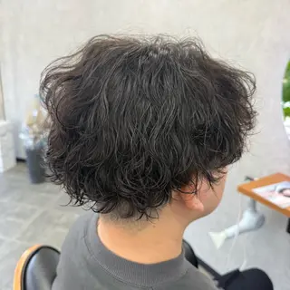 パーマ メンズ ’Flower’ AYAKAのヘアスタイル