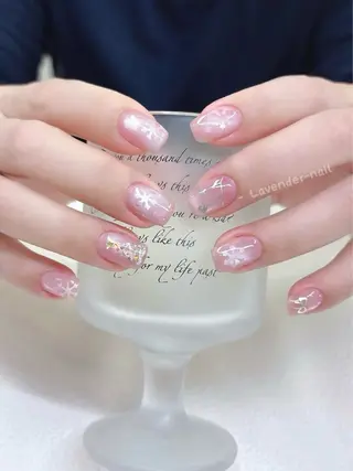 ネイル Lavender nail·中島公園のネイルデザイン