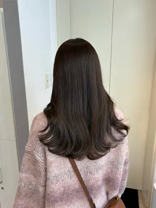ロング カラー Chainon　山中 拓也のヘアスタイル