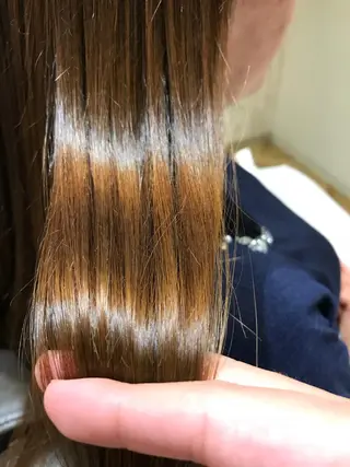 ロング 髪の再生請負人 矢野雄三のヘアスタイル