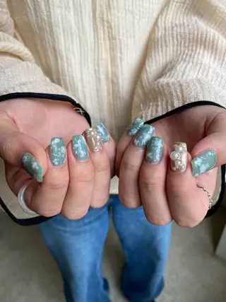 ネイル 草加ニュアンスネイル 🌚hersのネイルデザイン