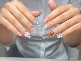 ネイル 長さだし専門店 Moominのネイルデザイン