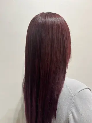 ロング カラー 艶髪特化 しゅんぼう 長岡髪質改善のヘアスタイル