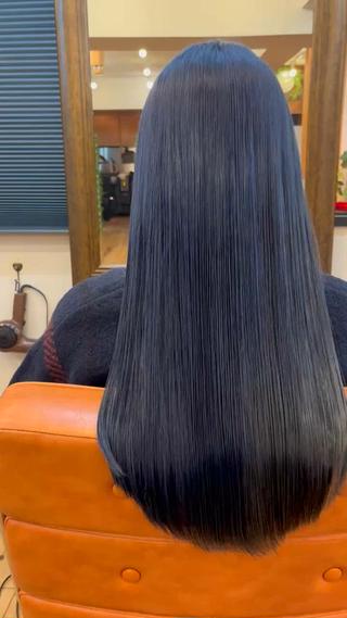 ロング ⚪️髪質改善 縮毛 店長 コウ⚪️のヘアスタイル