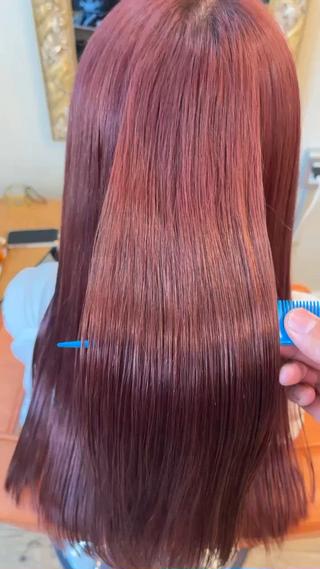 ロング ⚪️髪質改善 縮毛 店長 コウ⚪️のヘアスタイル