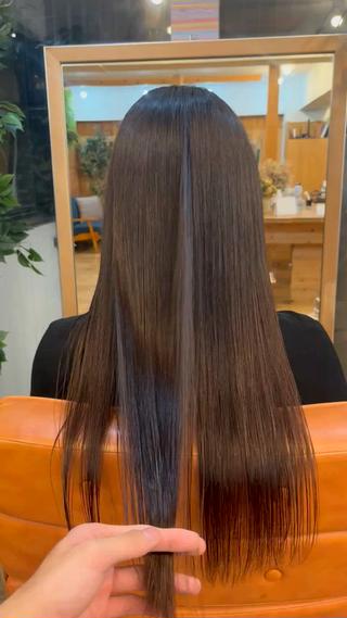 ロング ⚪️髪質改善 縮毛 店長 コウ⚪️のヘアスタイル