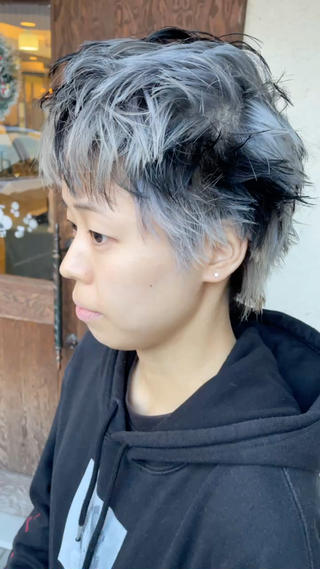 ショート カラー MATSURI BASE.AWAJIのヘアスタイル