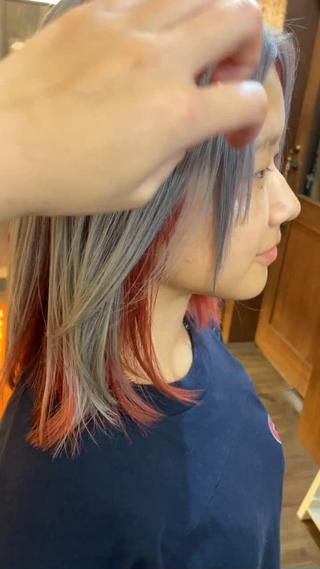 ミディアム カラー MATSURI BASE.AWAJIのヘアスタイル