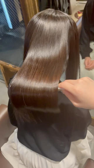 セミロング 髪質改善🫧🦋 艶カラー🫧　さくらのヘアスタイル