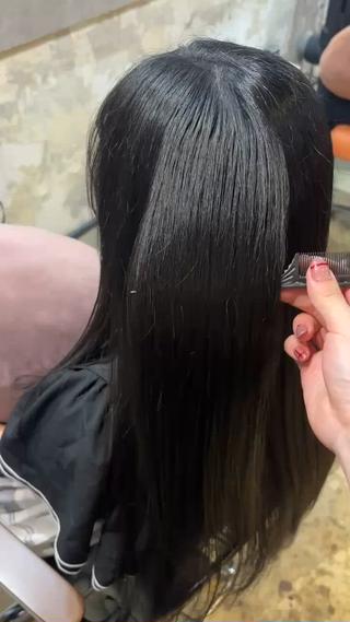 艶々サラサラなロングに 