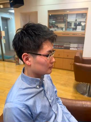 メンズ 三牧 烈々のヘアスタイル