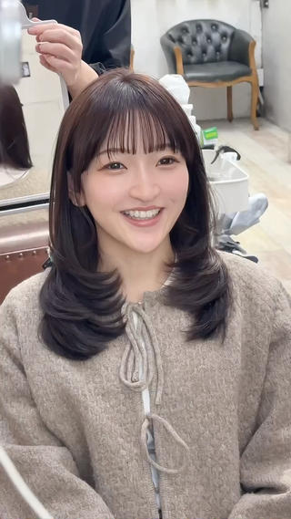 ロング カラー 美髪/レイヤー 青山/ヒロキのヘアスタイル