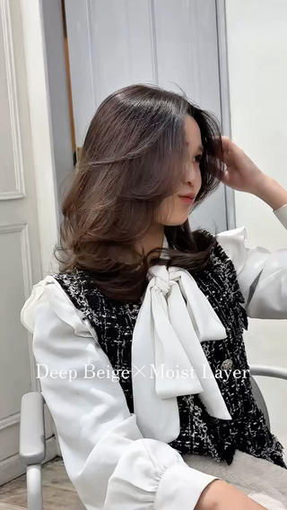 ロング カラー 美髪/レイヤー 青山/ヒロキのヘアスタイル