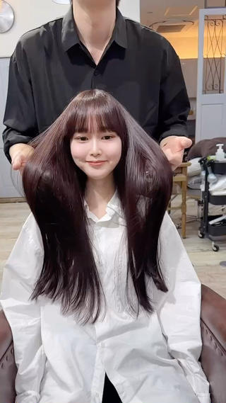 ロング カラー 美髪/レイヤー 青山/ヒロキのヘアスタイル