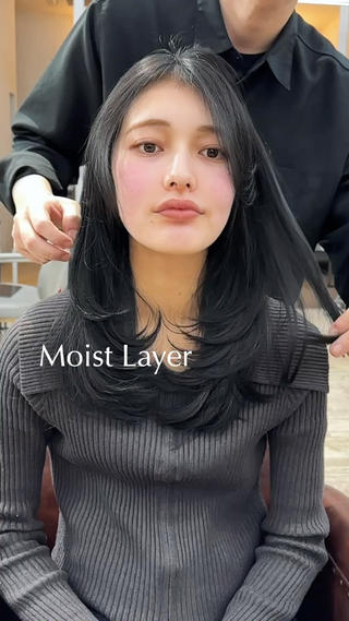 ロング カラー 美髪/レイヤー 表参道/ヒロキのヘアスタイル