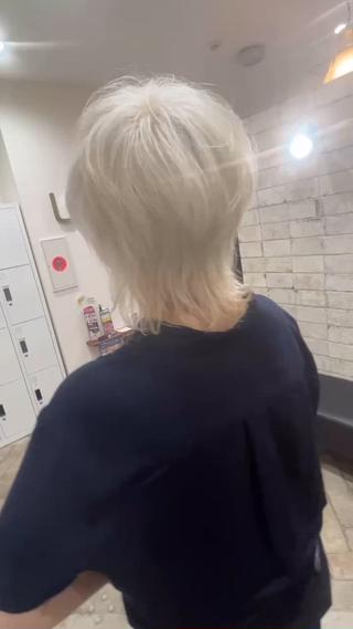 ホワイトブロンドウルフ