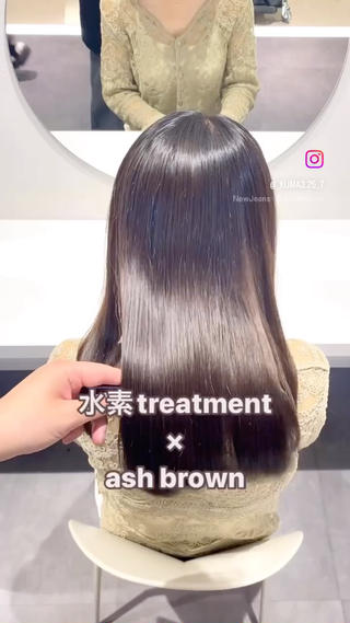 ミディアム カラー 絹髪質感TR💫 レイヤーカット/熊澤のヘアスタイル