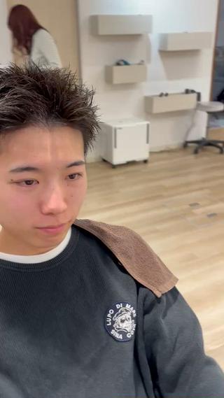 ショート 『大西　陸』 透明感color🔆のヘアスタイル