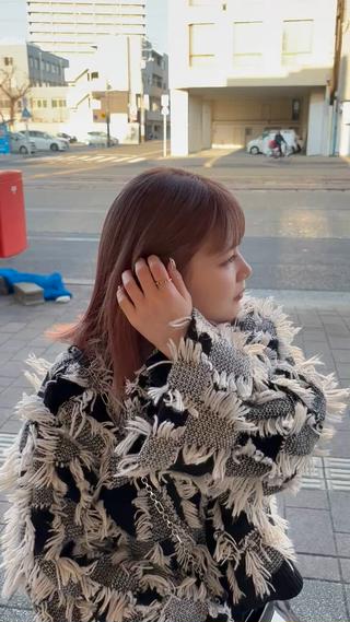 ミディアム 『大西　陸』 透明感color🔆のヘアスタイル