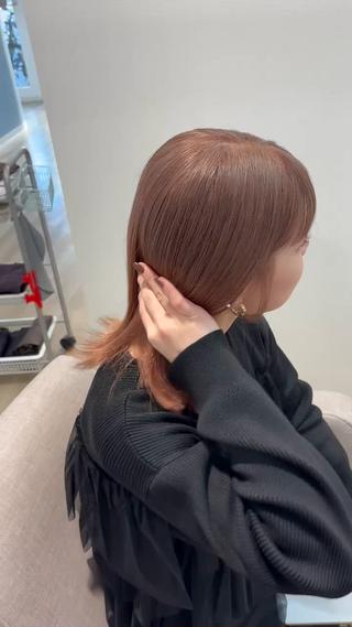 ミディアム 『大西　陸』 透明感color🔆のヘアスタイル