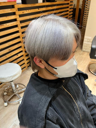 ミディアム 大久保 隆蔵のヘアスタイル