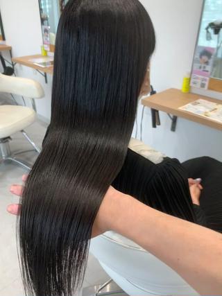 髪質改善2回目☆さらさらストレート