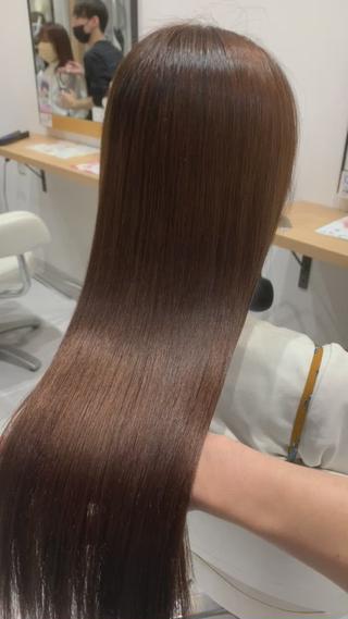 髪質改善2回目☆さらさらストレート