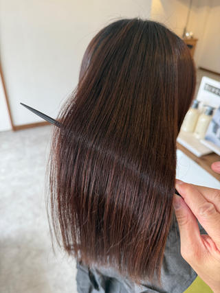 ロング Jyue-ru／北谷 /縮毛矯正/髪質改善のヘアスタイル