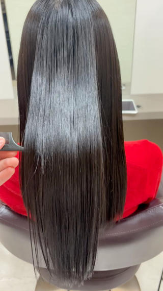 ミディアム 本日予約可/髪質改善 四条/オカジマのヘアスタイル