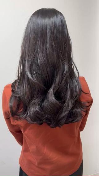 ロング パーマ 青木 裕のヘアスタイル