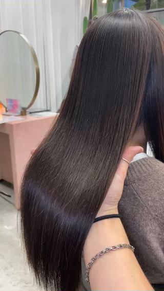 ロング カラー パーマ 江上拓郎/ショート /酸性ストレートのヘアスタイル