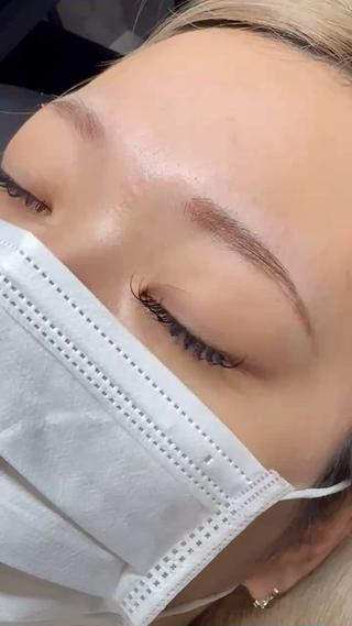 マツエク・マツパ NOA名駅束感まつげ ×眉毛SENA🎀のマツエク・マツパデザイン