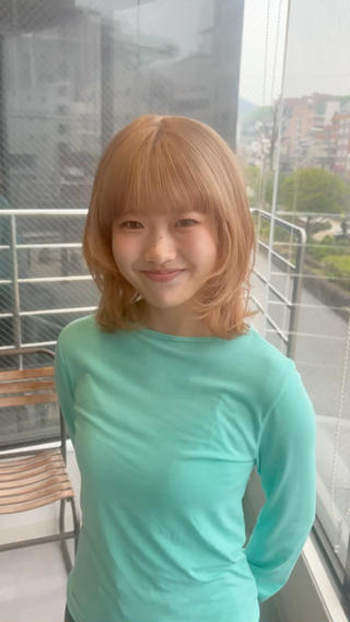 ミディアム 横田 凜子~yaanのヘアスタイル