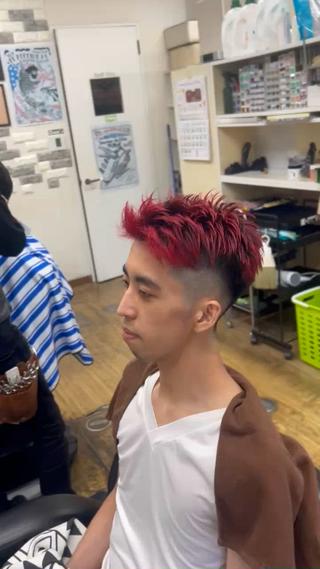 ショート カラー メンズ メンズ限定💈 TAMANAHのヘアスタイル
