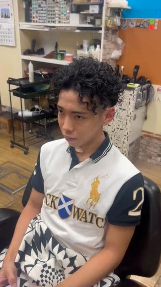 パーマ メンズ メンズ限定💈 TAMANAHのヘアスタイル